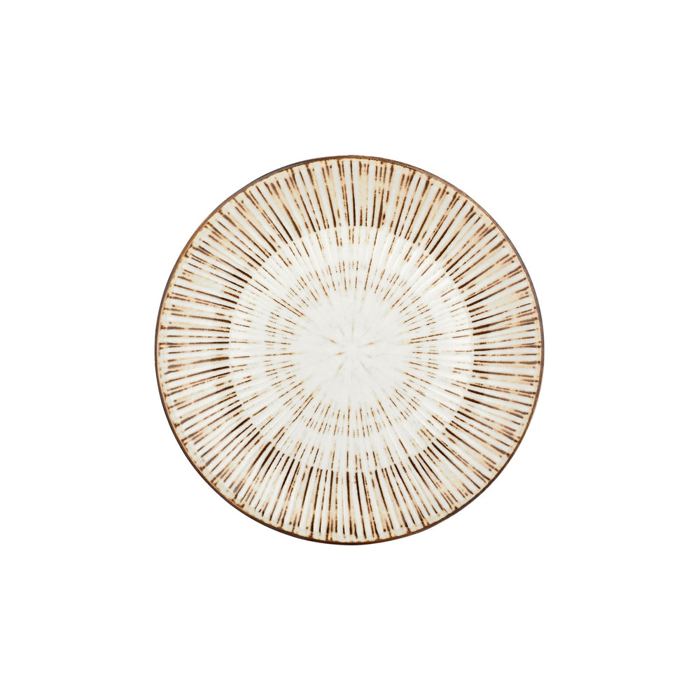 Legna dia.11.75" Round Red Vitrified Plate