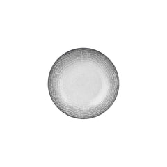 Luna dia.9" h:0" 34 oz. Round Gray Vitrified Deep Plate