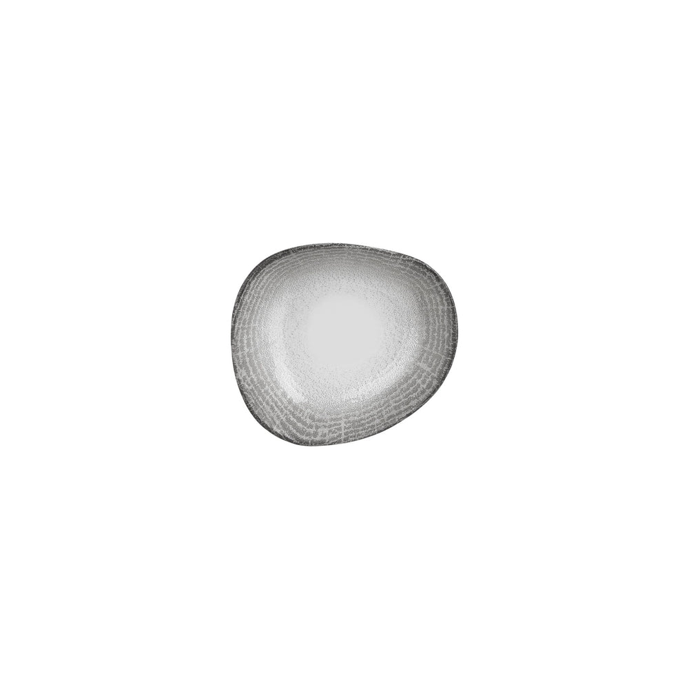 Luna 4" x 3.5" x h:0" 3 oz. Organic Gray Vitrified Bowl