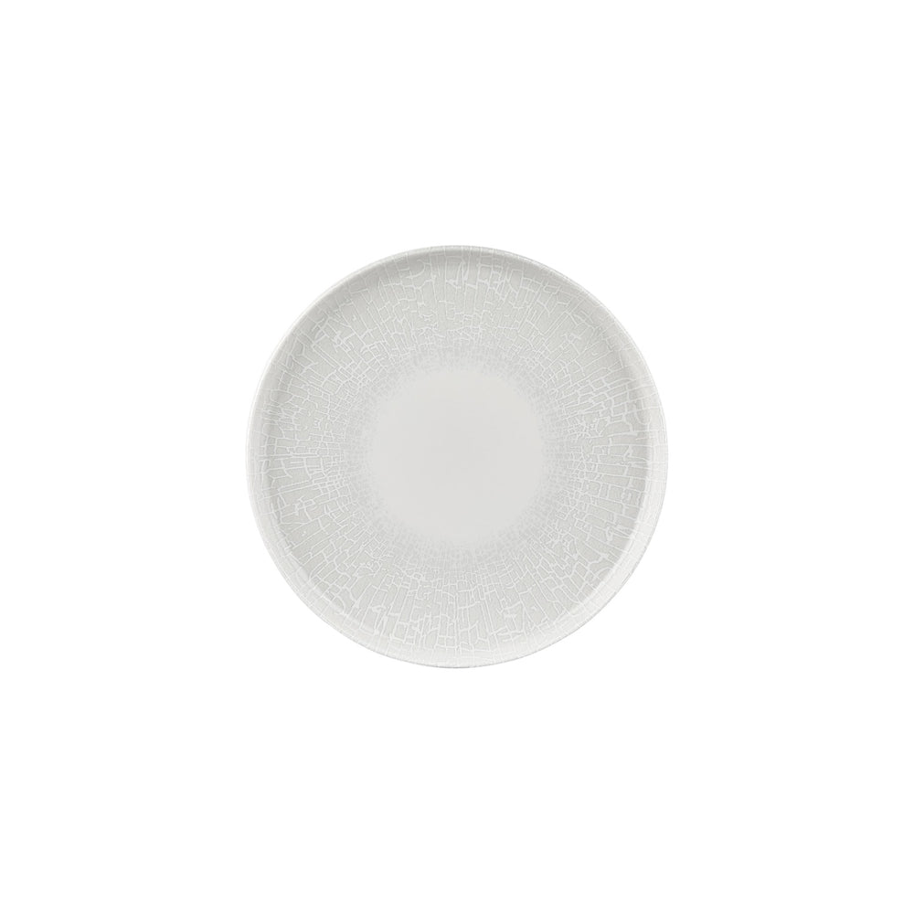 Illusion dia.9.75" Round Blue Vitrified Plate