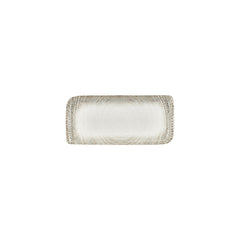 Misis 9.5" x 6" Rectangular Brown Vitrified Plate