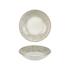 Misis dia.9.75" h:0" 44 oz. Round Brown Vitrified Deep Plate