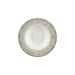 Misis dia.11" h:2.25" 16 oz. Round Brown Vitrified Deep Plate