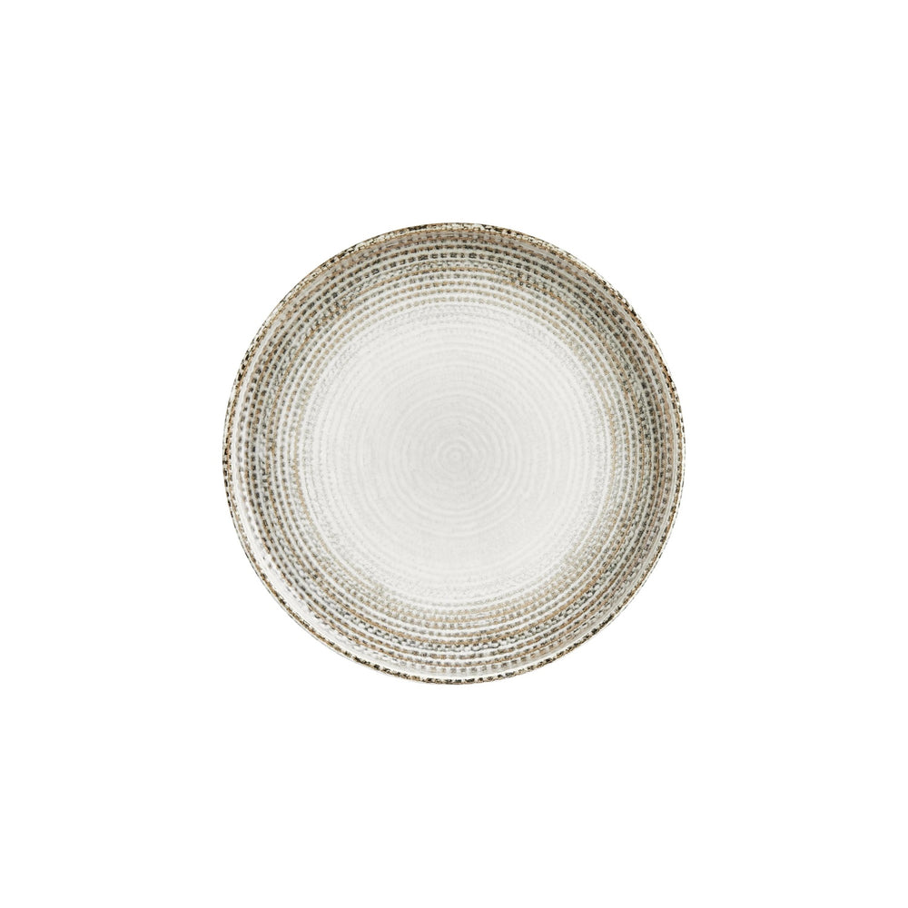 Misis dia.10.75" Round Brown Vitrified Plate