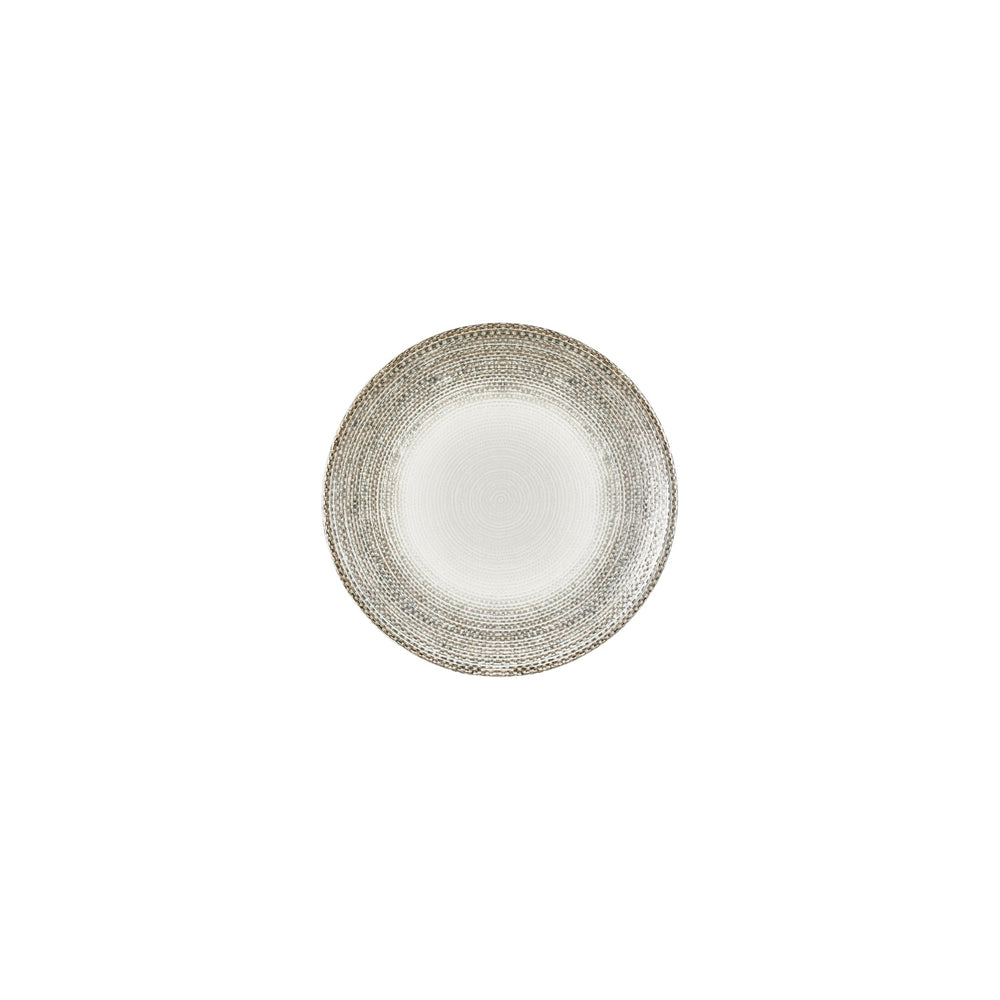 Misis dia.7.5" Round Brown Vitrified Plate