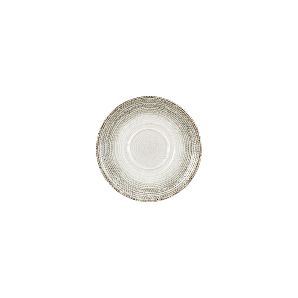 Misis dia.7.5" Round Brown Vitrified Saucer