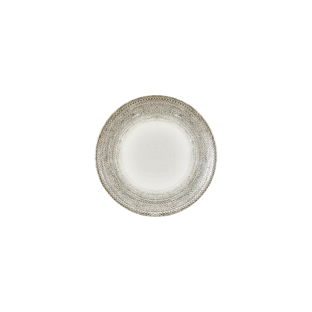 Misis dia.8.25" Round Brown Vitrified Plate