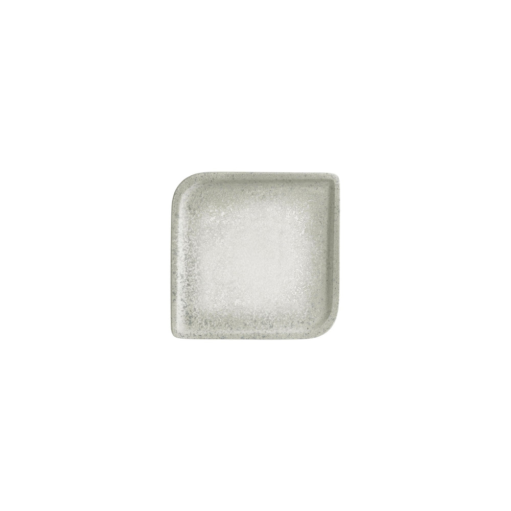 Natura Ocean 6" x 6" Square Blue Vitrified Plate
