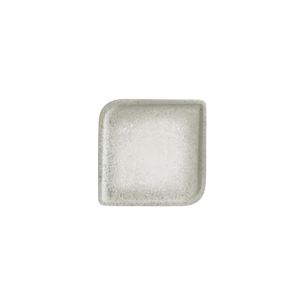 Natura Ocean 7.5" x 7.5" Square Blue Vitrified Plate