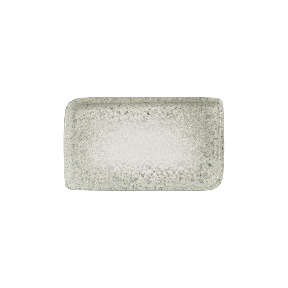 Natura Ocean 11.75" x 7" x h:0" Rectangular Blue Vitrified Platter