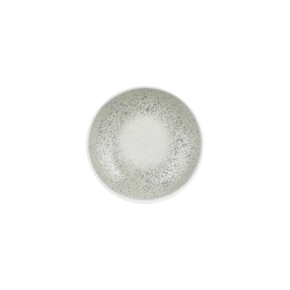 Natura Ocean dia.8.25" h:1.25" 27 oz. Round Blue Vitrified Deep Plate