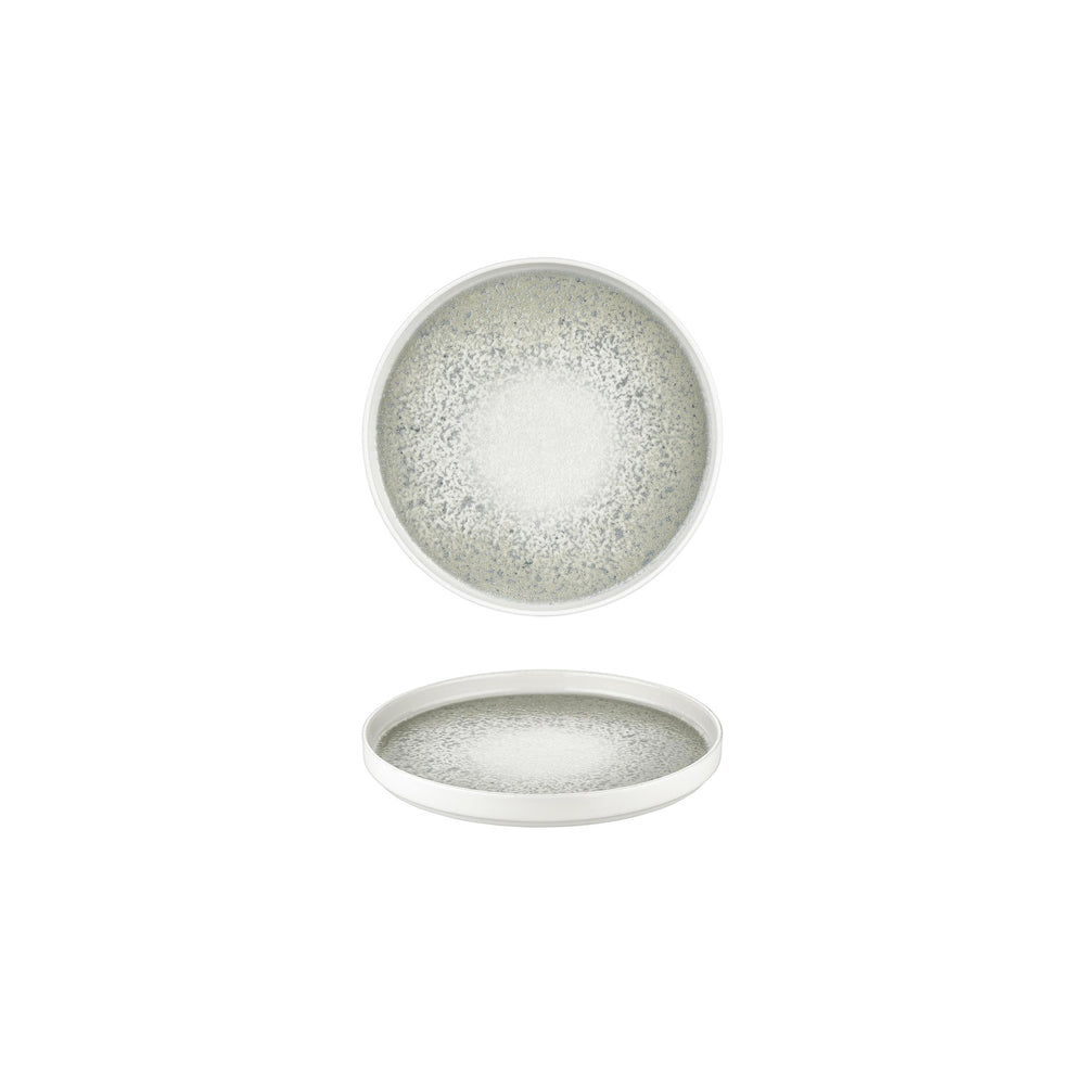 Natura Ocean dia.6.25" Round Blue Vitrified Plate