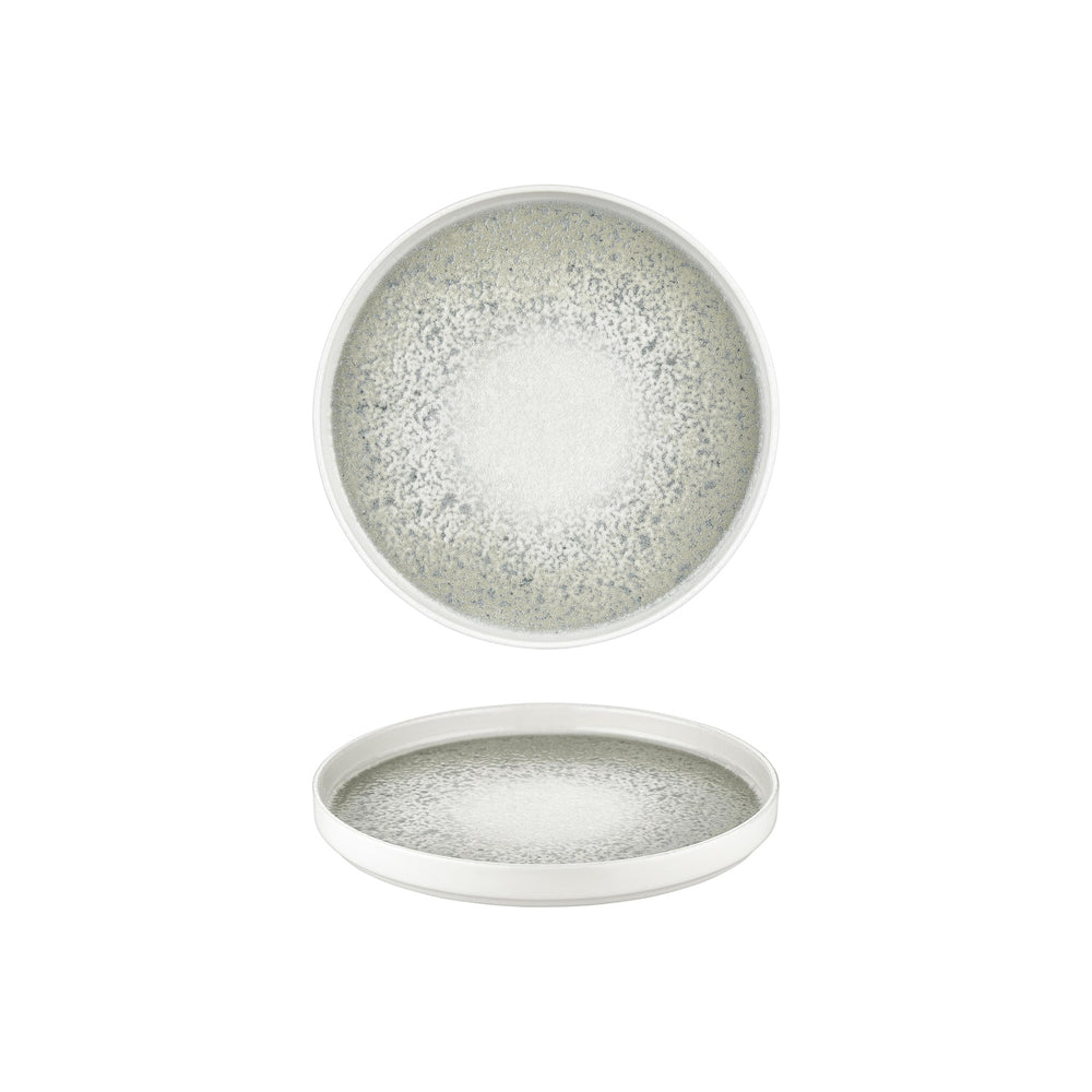 Natura Ocean dia.9" Round Blue Vitrified Plate