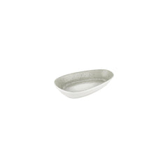 Natura Ocean 7.5" x 4.75" x h:0" Organic Blue Vitrified Platter
