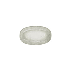 Natura Ocean 9.5" x 5.75" x h:0" Oval Blue Vitrified Platter
