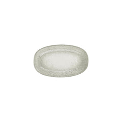 Natura Ocean 9.5" x 5.75" x h:0" Oval Blue Vitrified Platter