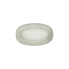 Natura Ocean 11.5" x 7" x h:0" Oval Blue Vitrified Platter