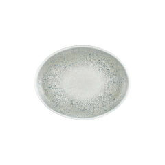 Natura Ocean 12.25" x 9.5" x h:1" Oval Blue Vitrified Platter