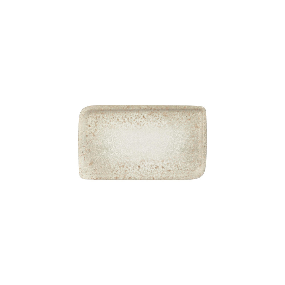 Natura 9.5" x 6" Rectangular Brown Vitrified Plate