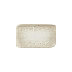 Natura 11.75" x 7" x h:0" Rectangular Brown Vitrified Platter