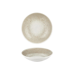 Natura dia.9" h:0" 34 oz. Round Brown Vitrified Deep Plate