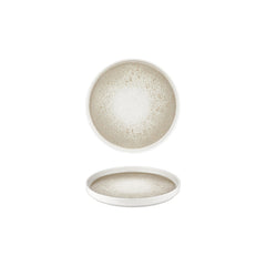 Natura dia.7.5" Round Brown Vitrified Plate