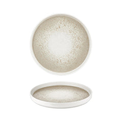 Natura dia.10.75" Round Brown Vitrified Plate