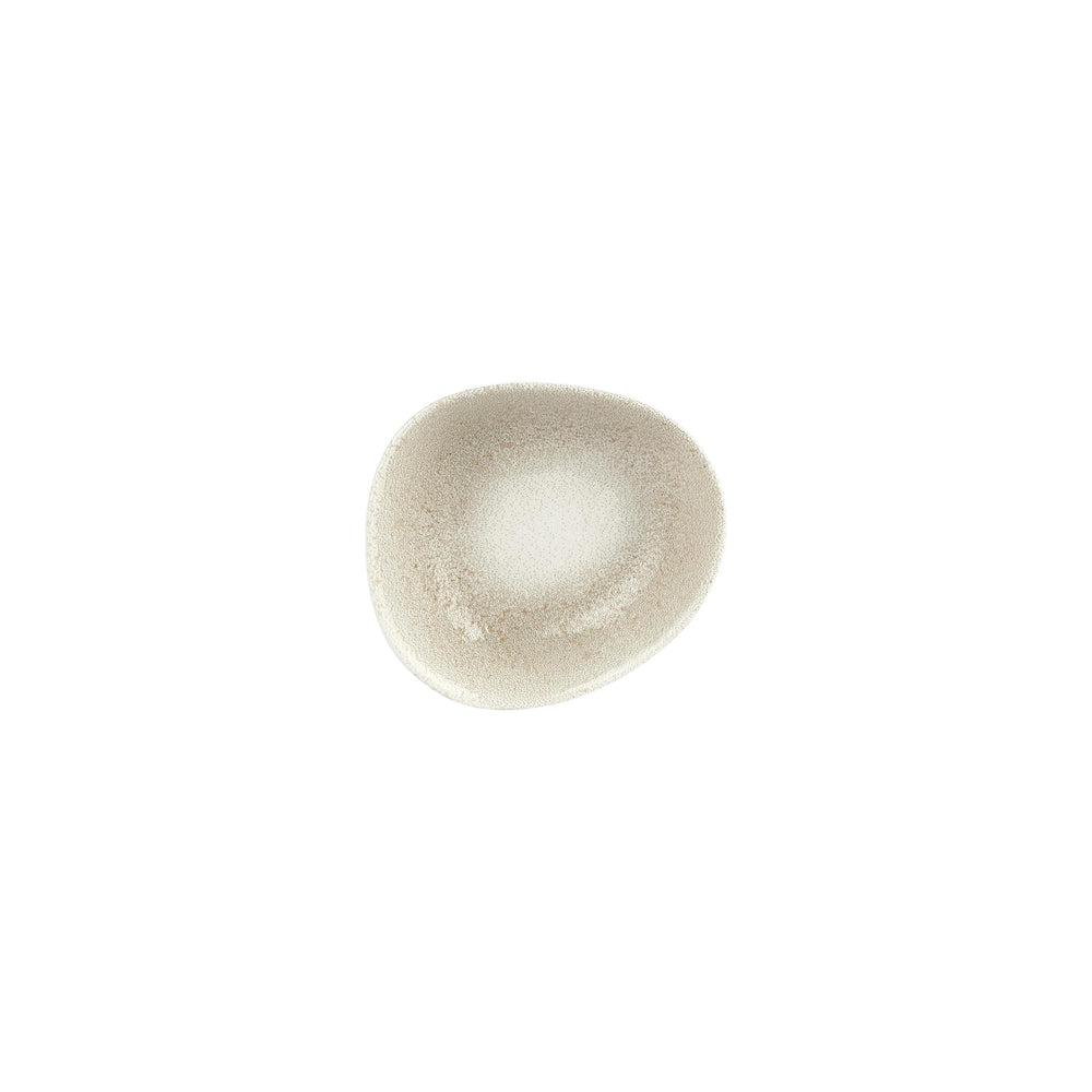 Natura 4" x 3.5" x h:0" 3 oz. Organic Brown Vitrified Bowl