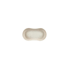 Natura 7.5" x 4.25" x h:0" Oval Brown Vitrified Platter