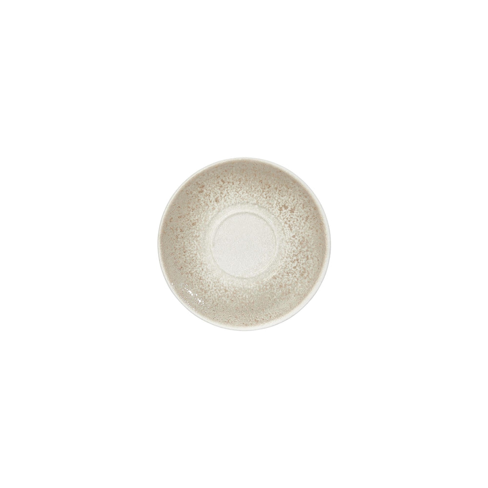 Natura dia.7.5" Round Brown Vitrified Saucer