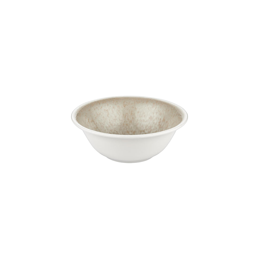 Natura dia.9.5" h:0" 54 oz. Round Brown Vitrified Bowl