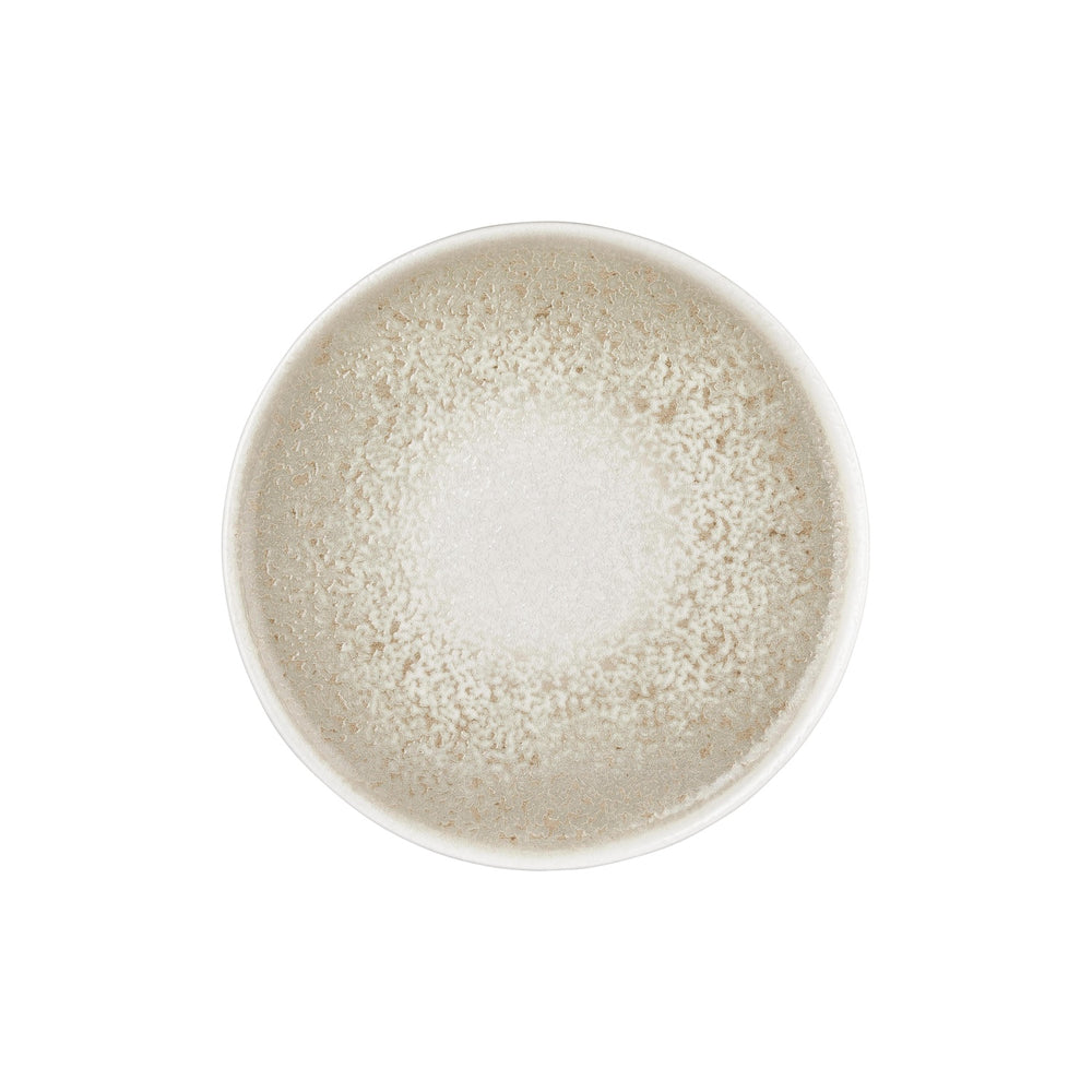 Natura dia.12.5" x 12.5" Round Brown Vitrified Pizza Plate