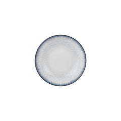 Occhio dia.9" h:0" 34 oz. Round Blue Vitrified Deep Plate