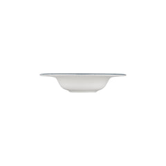 Occhio dia.11" h:0" 16 oz. Round Blue Vitrified Deep Plate