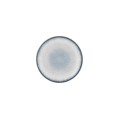 Occhio dia.8.25" h:0" 17 oz. Round Blue Vitrified Deep Plate