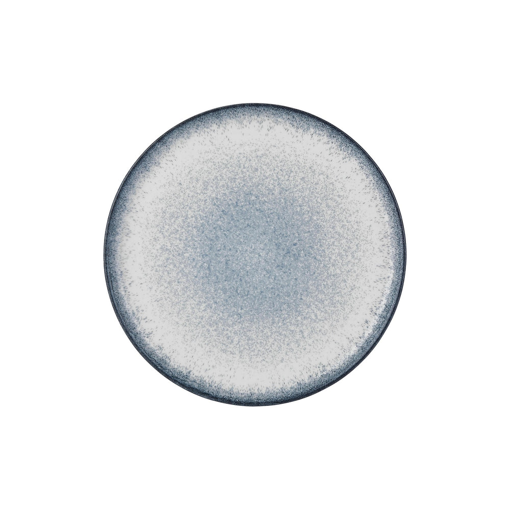 Occhio dia.12.5" x 12.5" Round Blue Vitrified Pizza Plate