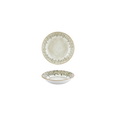 Oliva dia.6" h:0" 7 oz. Round Green Vitrified Deep Plate