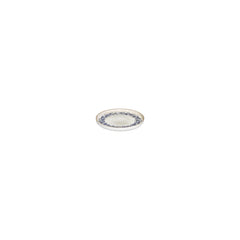 Kario dia.4.25" h:0" Round Blue Vitrified Deep Plate