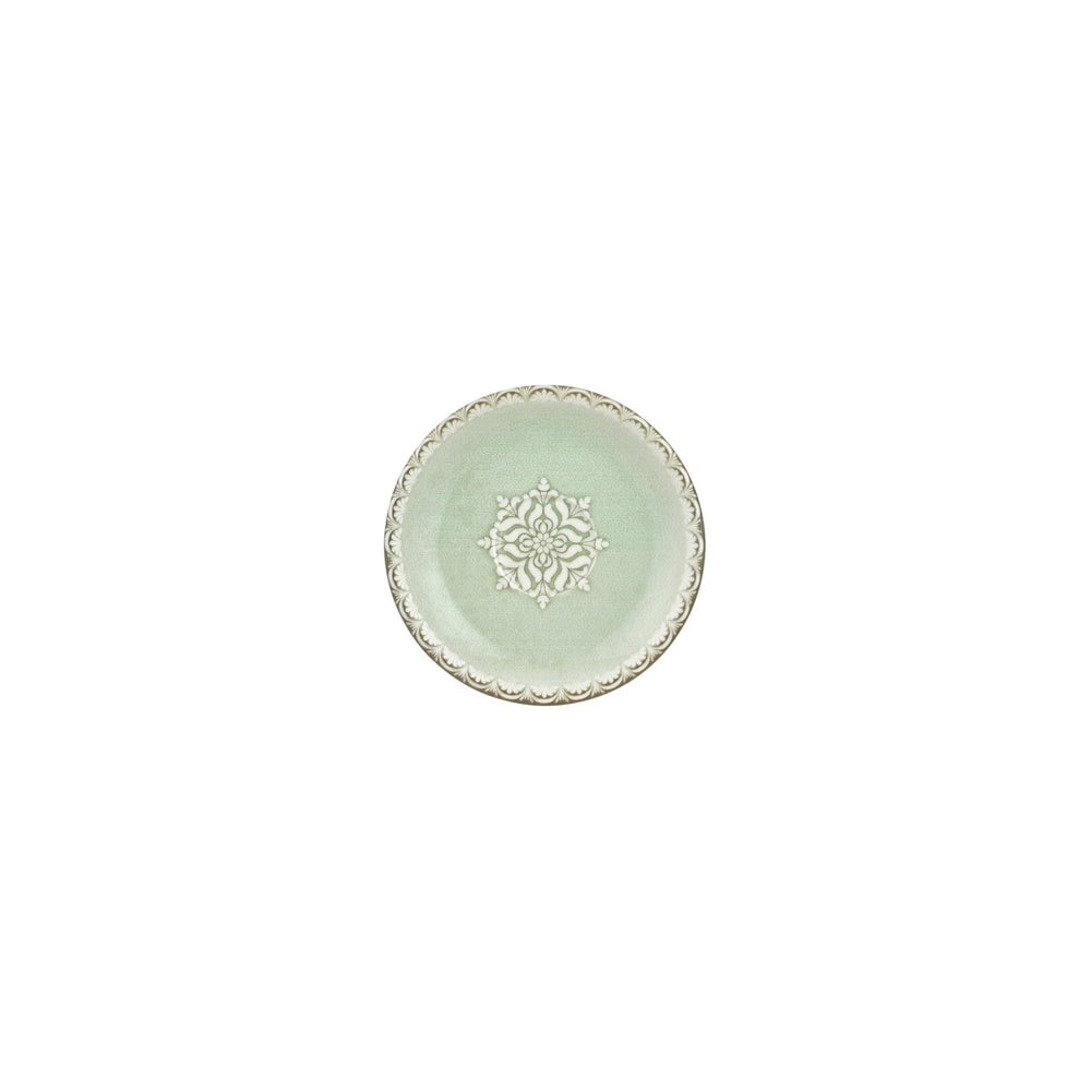 Rome dia.6.25" Round Green Vitrified Saucer