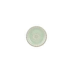 Rome dia.4.75" Round Green Vitrified Saucer