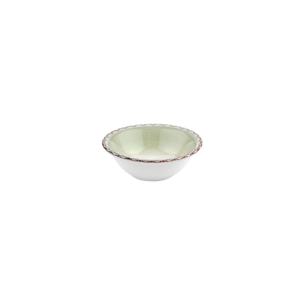Rome dia.6.25" h:0" 17 oz. Round Green Vitrified Bowl