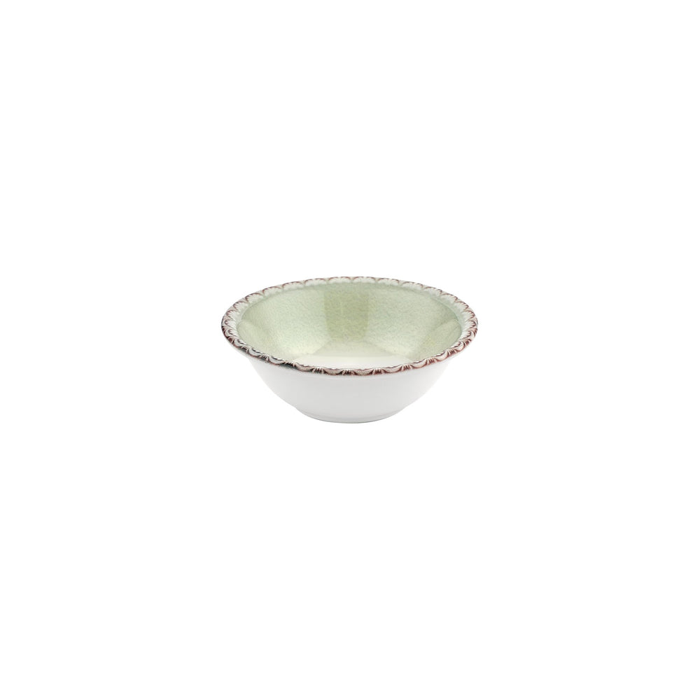 Rome dia.7.75" h:0" 30 oz. Round Green Vitrified Bowl