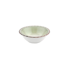 Rome dia.9.5" h:0" 54 oz. Round Green Vitrified Bowl