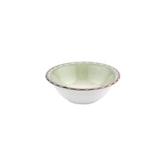 Rome dia.9.5" h:0" 54 oz. Round Green Vitrified Bowl