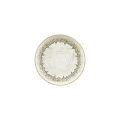 Oliva dia.9" h:0" 42 oz. Round Green Vitrified Deep Plate