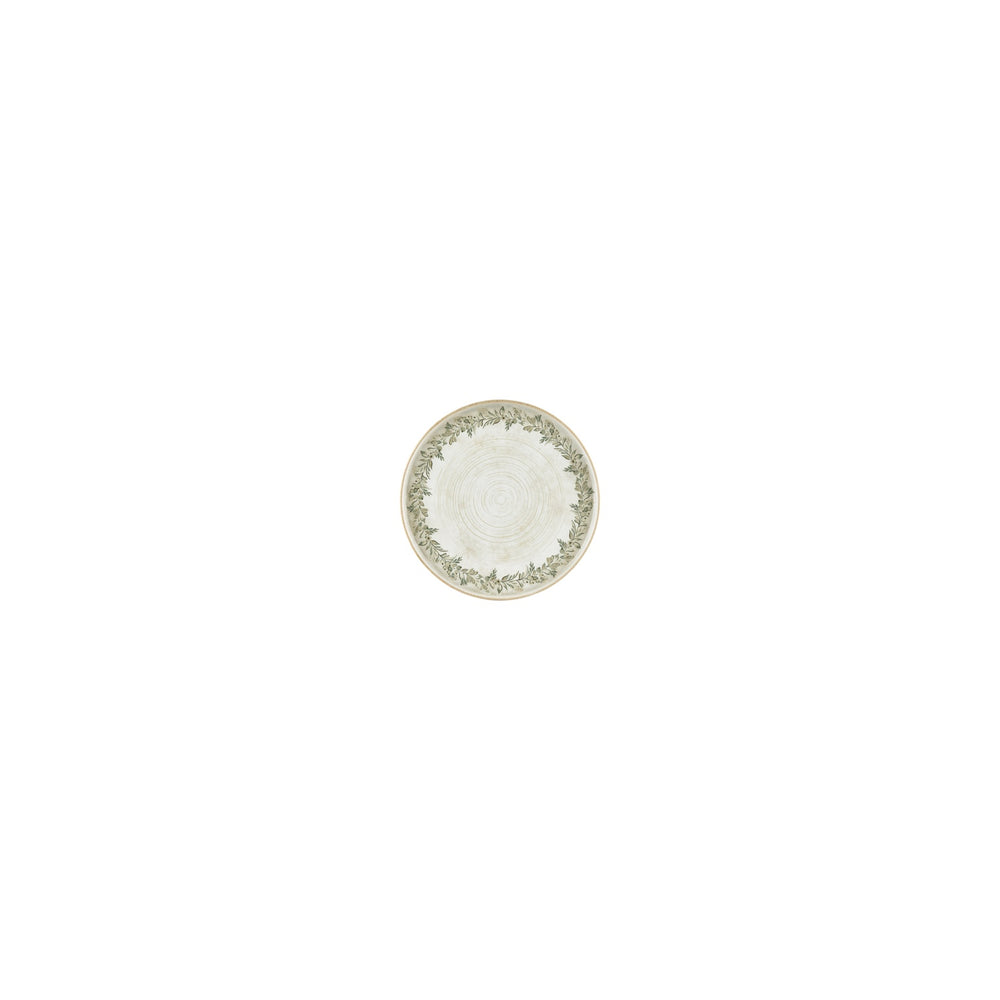 Oliva dia.4.25" h:0" Round Green Vitrified Deep Plate