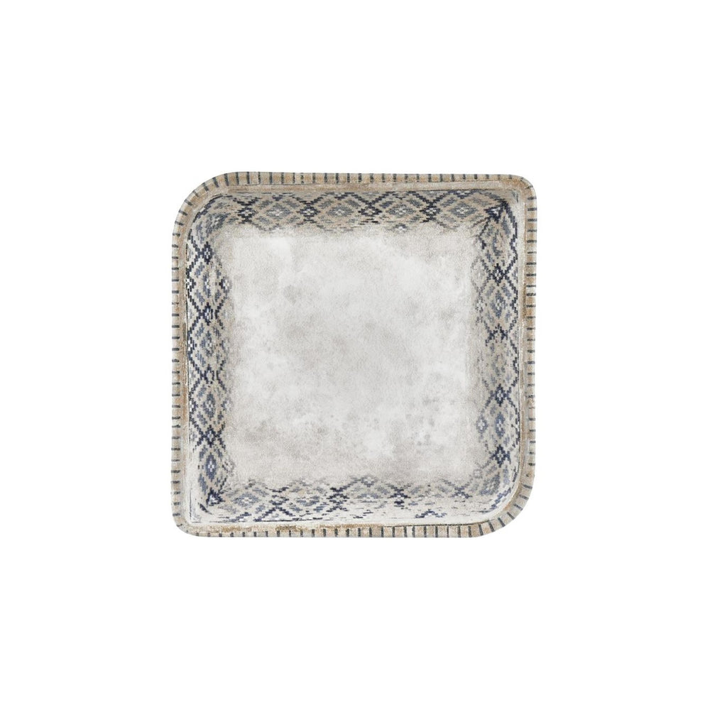 Zafira 11" x 11" Square Beige Vitrified Plate