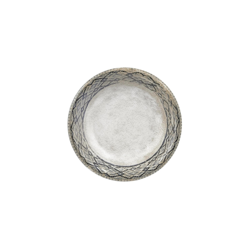 Zafira dia.9.75" h:0" 44 oz. Round Beige Vitrified Deep Plate