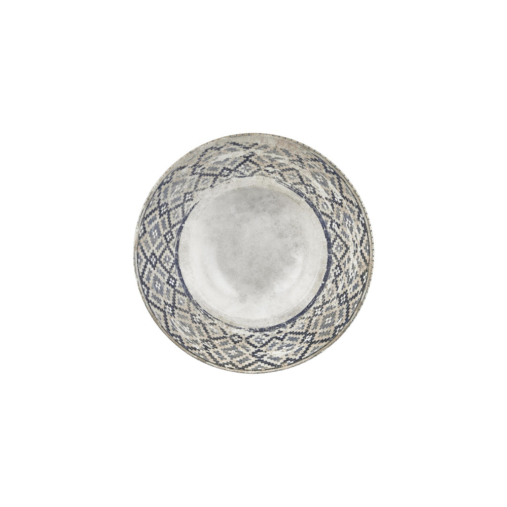 Zafira dia.9.75" h:0" 14 oz. Round Beige Vitrified Deep Plate