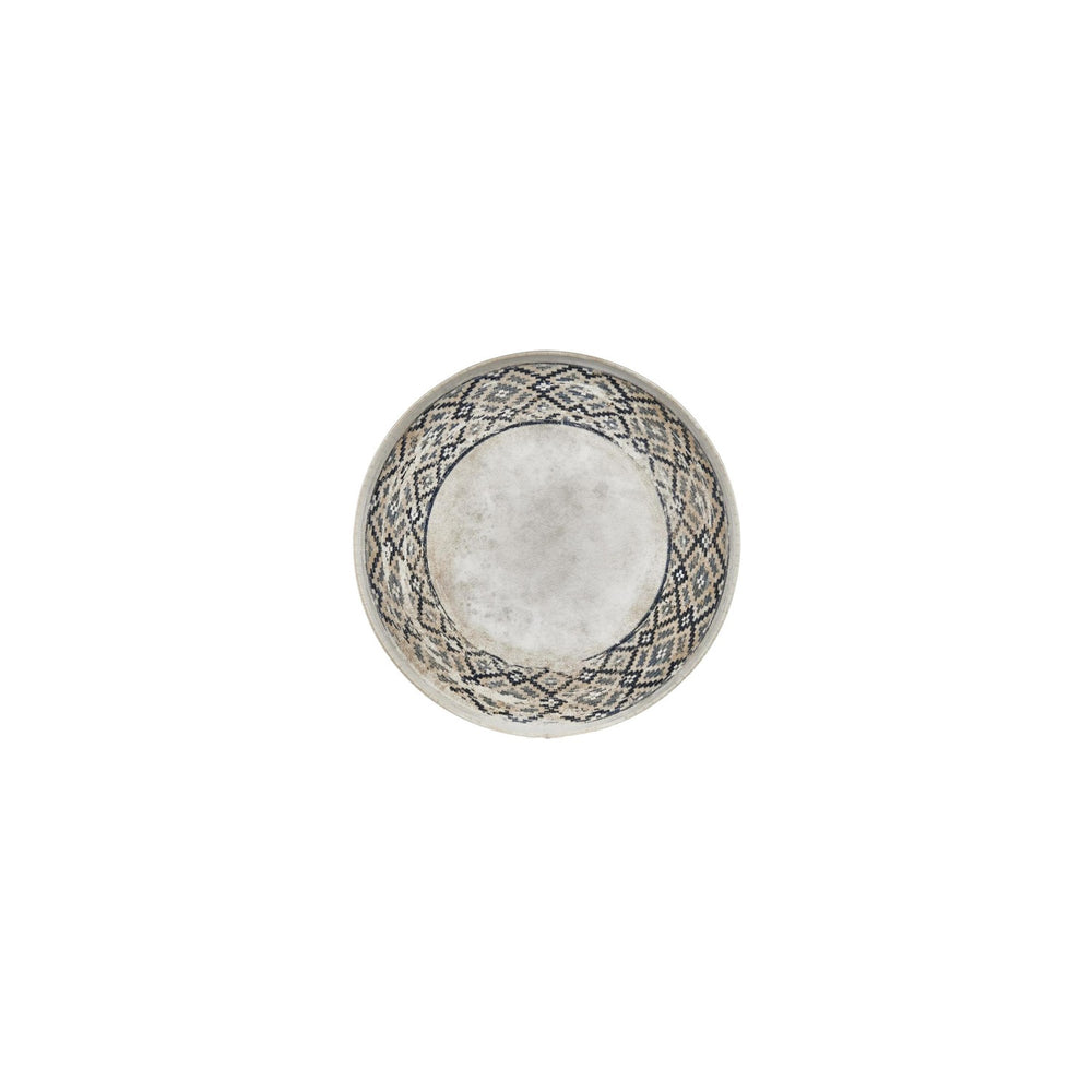 Zafira dia.7.5" Round Beige Vitrified Plate